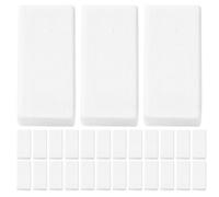 EXCEART 50 Pièces Gomme Blanche Rectangulaire en Tpr pour Dessiner Douceur et Résistance à L'usure, pour Croquis et Devoirs Scolaires