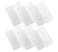 EXCEART 60 Pièces Protège-couverture Plastique A5 Imperméable pour Feuilles Mobiles, Résistant la Déchirure, Prolonge la Durée de Vie du Carnet, pour École et Bureau