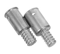 EXCEART Adaptateur Filetée pour Manche à Balai en Alliage Argenté, 2pcs, Installation Rapide et Résistance aux Intempéries, pour Réparation et Extension de Tiges Ajustables
