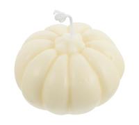 EXCEART Bougie Citrouille Parfumée Artisanale Paraffine Décoration de Boîte Cadeau Ambiance Romantique pour Fêtes et Cadeaux Effet Réaliste et Lumière Douce
