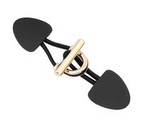 EXCEART Boutons Corne De Vache 1 Paire Boutons À Bascule Pour Vêtement Robuste Accessoire Couture Manteau Ceinture Femme Boucle De Remplacement 6.69X2.05X0.39In