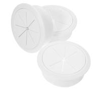 EXCEART Cache-Trou de Câble Rond 60mm en Plastique PP pour Bureau