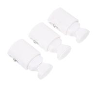 EXCEART Crochets en Plastique Robustes Support de Rangement Gain de Place Lot de 3 Forme Unique et Chic pour Radiateur Blanc pour Salle de Bain