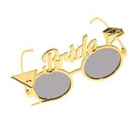 EXCEART Lunettes de Mariée Fun pour Bachelorette Party Accessoire Photo Design Cœur pour Décoration de Mariage et Cadeau Personnalisé