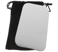 EXCEART Miroir De Photographie Dentaire Double Face Réflecteur Dentaire En Verre Intra-Oral Léger Bords Arrondis Pour Examen Des Caries Cervicales Et Suivi Du Blanchiment