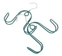 EXCEART Organisateur de Chaussures Suspendu 2 Pièces Crochets Anti-Glisse Étagère à Chaussures pour Rangement Chambre Support de Séchage pour Baskets