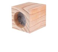 EXCEART Pied de Meuble Rond en Bois Massif de pin, rehausseur de Table 5 cm, Supports Stables pour Bureaux, chaises et canapés