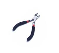 EXCEART Pince Coupante Mini en Acier Noir Poignée Antidérapante pour Bijoux, Coupe-fil Précis pour Projets D'artisanat et Réparation de Câbles