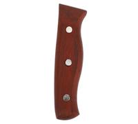 EXCEART Poignée de Coupe-bois Solide en Bois Marron Design Classique Antidérapant, Portable, pour Remplacement de Poignée de Couteau Cuisine et Coupe-légumes