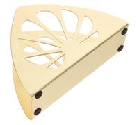 EXCEART Porte-papier Vertical en Métal Doré sans Bavures, Design Rond et Créatif, Distributeur de Serviettes Décoratif pour Table à Manger et Mariage, Facile à Utiliser