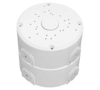 EXCEART Support Boîte de Jonction Caméra 2 Pièces Blanc Résistant aux Intempéries pour Pompes de Piscine et Usage Intérieur Protection des Câbles