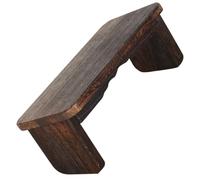 EXCEART Tabouret à Genoux Pliant en Bois Massif, Petit Modèle Café | Voyage et Cours de Contemplation, Surface Antidérapante, Favorise une Respiration Plus Profonde Circulation