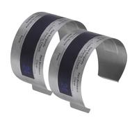 EXCEART Thermomètre Scientifique à Bracelet en Acier Inoxydable pour Bouteille de Vin, sans Piles, Affichage Numérique, Adapté Usage Domestique et Polyvalent