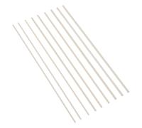 EXCEART Tiges de Four Réutilisables en Corindon Blanc, 2 à 3mm X 7,8 | Tube Fin Lisse, Cuisson au Four Céramique, pour Argile et Micro Pièces, Limite Déformation