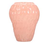 EXCEART Vase Hydroponique en Verre de Fraise, Rose, Décoratif, pour Table Basse et Décoration de Jardin Intérieur