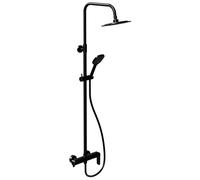 Excellent Clever 2.0 ensemble de douche mural oui noir AREX4181BS