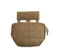 EXCELLENT ELITE SPANKER Sac Militaire EDC,Pochette Tactique Molle EDC,Sac De Largage Tactique Molle Tool Bag avec Crochet Et Boucle De Transport Kit pour Gilet Tactique（Marron）