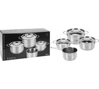 Excellent Houseware Ensemble de 7 casseroles en acier inoxydable 6 mm