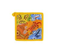 Excelsa Aboriginal Manique de Cuisine, 20 x 20 cm, Doublure 100% Coton, Rembourrage en Polyester