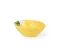 Excelsa Amalfi Lot de 4 bols en céramique, jaune