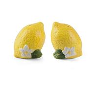 Excelsa Amalfi Set sel et Poivre, céramique, Jaune, 2 pièces