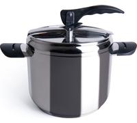 Excelsa autocuiseur Professional Cook acier 7 lt argent et noir