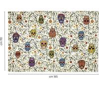 Excelsa Calavera Living tapis d'ameublement en polyester 165x110 cm multicolore