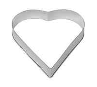 Excelsa Cœur Lot de 6 emporte-pièces en INOX