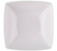 Excelsa Eclipse Assiette Creuse, céramique, Blanc