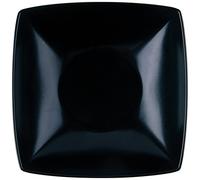 Excelsa Eclipse Assiette Creuse, céramique, Noir