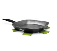 Excelsa EcoEnergy Plaque Grill en aluminium forgé, noir