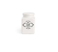 Excelsa Fin Quality Dosa sel, céramique, Blanc