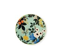 Excelsa Fiori Frida sous-Pot, Céramique Dolomite et Liège, 16 x 16 cm