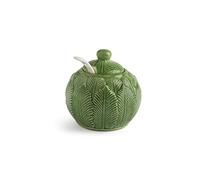 Excelsa Foliage Sucrier avec cuillère en céramique