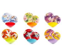 Excelsa Fuji Service de vaisselle, multicolore, porcelaine/stoneware, 18 pièces