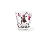 Excelsa Gnomo Christmas Lot de 6 verres à eau, verre