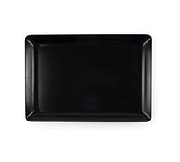 Excelsa Happy Hour Plateau rectangulaire en mélamine Noir 45 x 31 x 3 cm