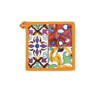 Excelsa Lisbonne Manique de Cuisine, 20 x 20 cm, Doublure 100% Coton, Rembourrage en Polyester