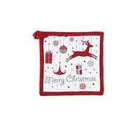 Excelsa Manique de Cuisine Merry Christmas 20 x 20 cm, Coton et Polyester (65431)