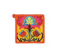 Excelsa New Delhi Manique de Cuisine, 20 x 20 cm, Doublure 100% Coton, Rembourrage en Polyester