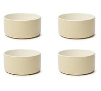 Excelsa Nordic Trendy Lot de 4 bols en céramique crème 450 ml