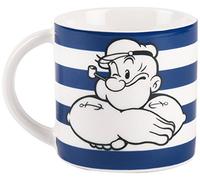 Excelsa Popeye Tasse à café, Porcelaine, Bleu