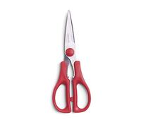 Excelsa Rainbow Ciseaux Multi-usages, Acier Inoxydable, Rouge, 19 x 8,5 x 1,5 cm