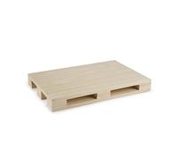 Excelsa Real Wood Plateau à Fromage en Bois, Hêtre, 4 Tailles Disponibles, pour Antipasti et Fromages (30 x 20 cm)