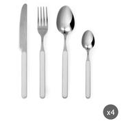 Excelsa set de couverts 24 pièces Eclipse acier blanc