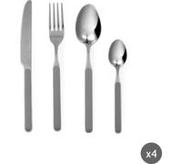 Excelsa set de couverts 24 pièces Eclipse acier gris