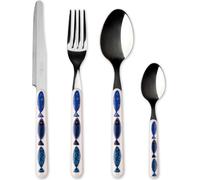 Excelsa set de couverts 24 pièces Ocean acier multicolore