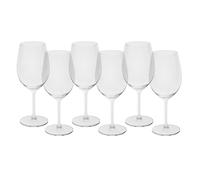 Excelsa Sommelier Lot de 6 verres transparents, verre, capacité 530 ml.