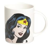 Excelsa Super Héros Mug Wonder Woman 8.9x8.9x9 cm Bianco