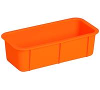 Excelsa Sweet Shapes Moule, Silicone, Orange Mini Plum-Cake 6x4x13 cm Arancio